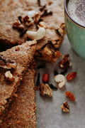 Eggless Lotus Biscoff cake
